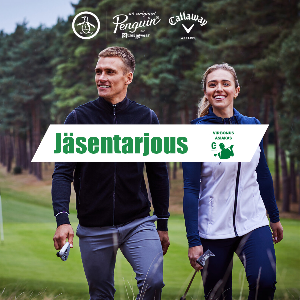 Golf Center jäsentarjous!