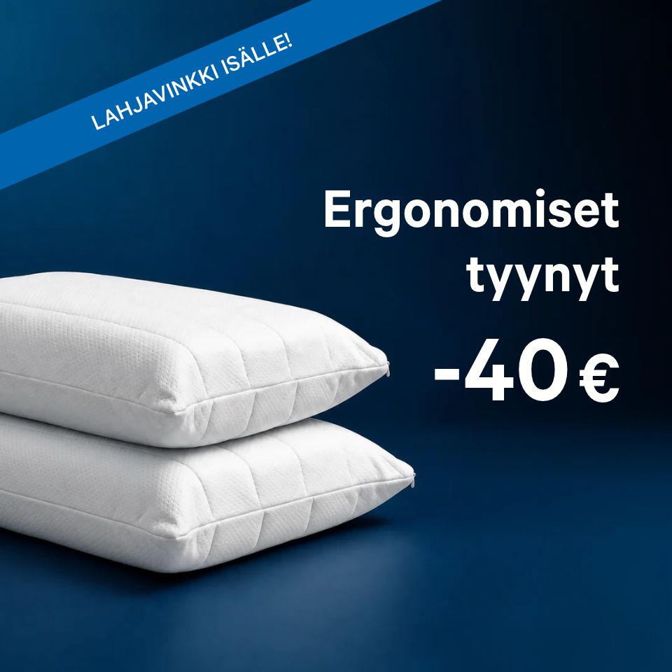 Ergonomiset tyynyt